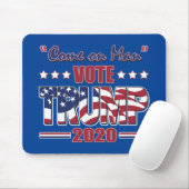Come on Man - Trump 2020 Mousepad (Mit Mouse)