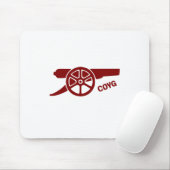 Come On You Gunners COYG Mousepad (Mit Mouse)