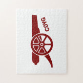 Come On You Gunners COYG Puzzle (Vertikal)