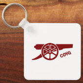 Come On You Gunners COYG Schlüsselanhänger (Vorderseite)