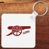 Come On You Gunners COYG Schlüsselanhänger (Rückseite)