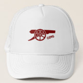 Come On You Gunners COYG Truckerkappe (Vorderseite)
