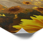Come to His Light _ Sunflower Poster Bible Verse  (Ecke)