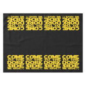 Come to the Dork Side we have pi Tischdecke (Vorderseite (Horizontal))