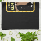 Come To The Sloth Side T-Shirt - Funny Sloth Pun ( Geschirrtuch (Gefaltet)