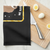 Come To The Sloth Side T-Shirt - Funny Sloth Pun ( Geschirrtuch (Viertel Falte)