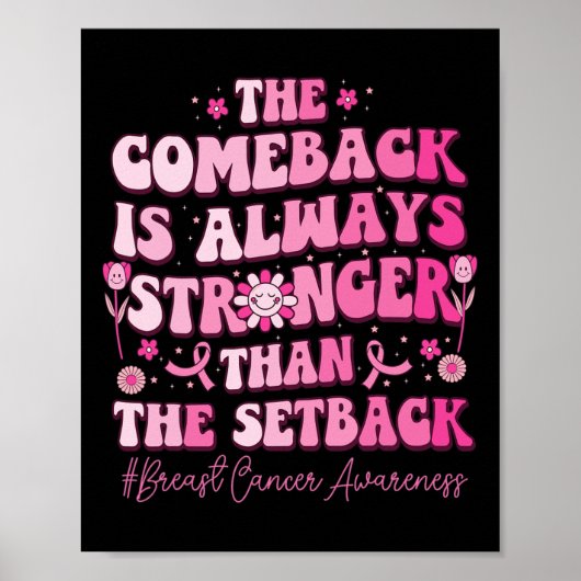 Comeback ist heute stärker als Rückenmarkskrebs Poster (Vorne)