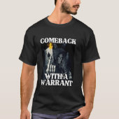 Comeback mit einem Haftbefehl Cool Edgy Hard Skele T-Shirt (Vorderseite)