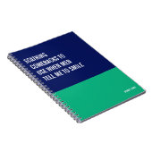 Comebacks to Use When Men Tell Me to Smile Notizblock (Rechte Seite)