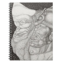 Comedian (1904), Druck von Paul Klee