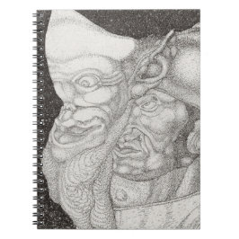 Comedian (1904), Druck von Paul Klee Notizblock