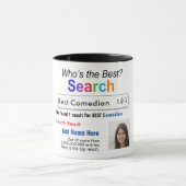 Comedian - Funny Best Custom Search Geschenk Tasse (Zentrum)