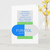 Comedian wird bald gut karte (Gelbe Blume)