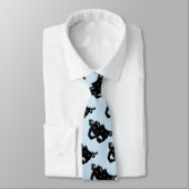 Comedy and Tragedy Theater Blue Krawatte (Gebunden)