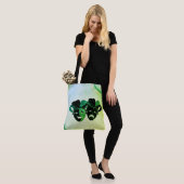 Comedy and Tragedy Theater Design Green Tasche (Am Model)