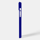 Comedy and Tragedy Theater Monogram Cobalt Case-Mate iPhone Hülle (Rückseite / Links)