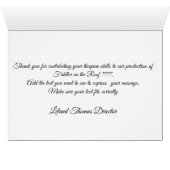 Comedy and Tragedy Theater Vielen Dank (Innenansicht Horizontal (Unten))