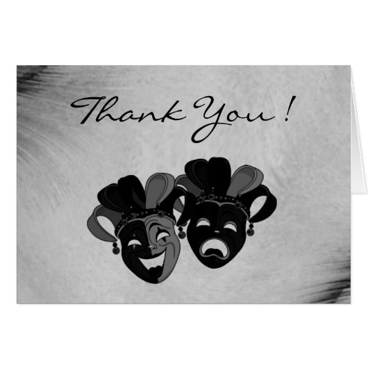 Comedy and Tragedy Theater Vielen Dank (Vorderseite (Horizontal))