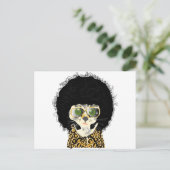 Comedy Cat Postkarte (Stehend Vorderseite)