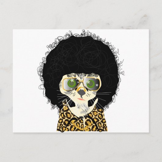 Comedy Cat Postkarte (Vorderseite)