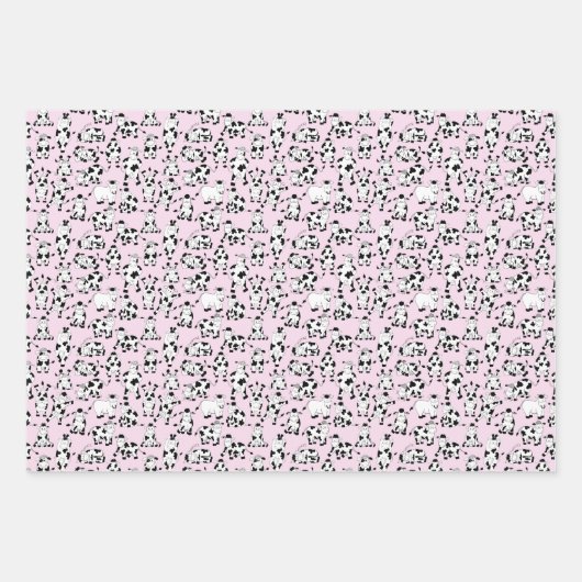 Comedy Cows Having Fun! Geschenkpapier Set (Vorderseite 2)
