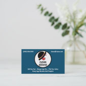 Comedy Logos Clown Visitenkarte (Stehend Vorderseite)