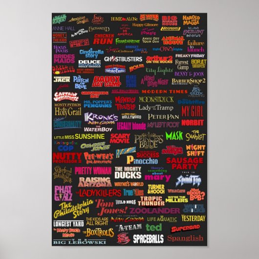 Comedy Movies Poster (Vorne)