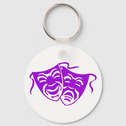 Comedy oder Tragedy 6 Schlüsselanhänger (Vorderseite)