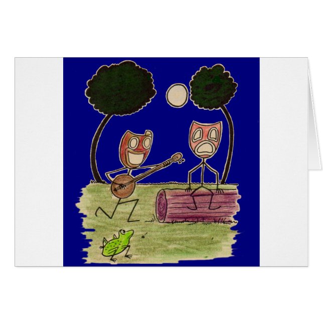 Comedy serenades Tragedy vom Vollmond (Vorderseite (Horizontal))