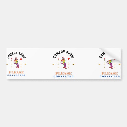 COMEDY SHOW  AUTOAUFKLEBER (Vorne)