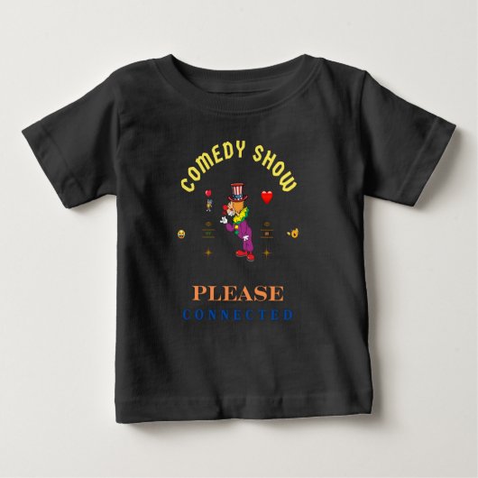 COMEDY SHOW BABY T-SHIRT (Vorderseite)