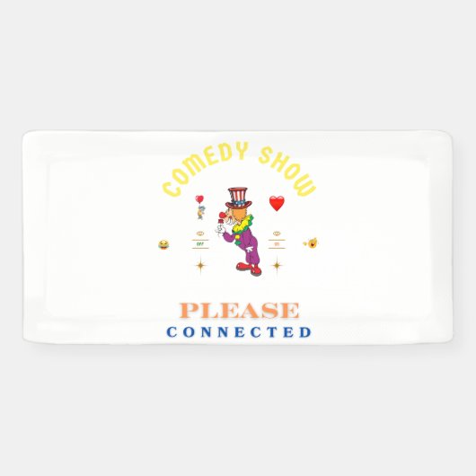 COMEDY SHOW BANNER (Horizontal)