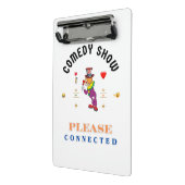 COMEDY SHOW MINI KLEMMBRETT (Gewinkelt2)