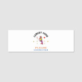 COMEDY SHOW  NAMENSSCHILD (Vorderseite)