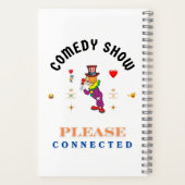 COMEDY SHOW NOTIZBLOCK (Rückseite)