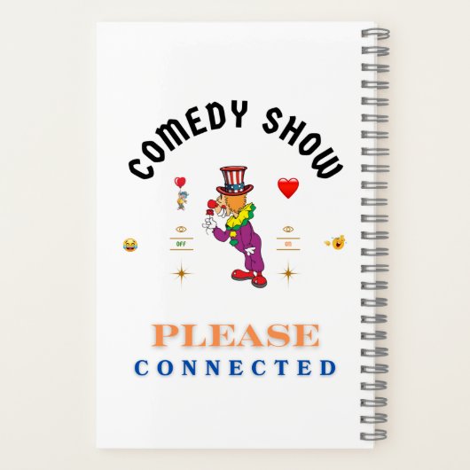 COMEDY SHOW NOTIZBLOCK (Rückseite)