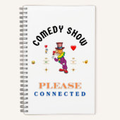 COMEDY SHOW NOTIZBLOCK (Vorderseite)