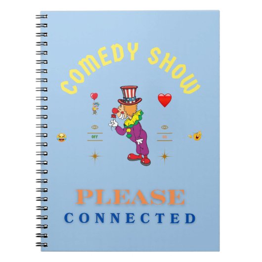 COMEDY SHOW NOTIZBLOCK (Vorderseite)