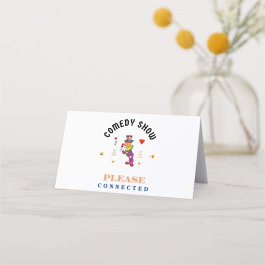 COMEDY SHOW TREUEKARTE (Vorderseite)