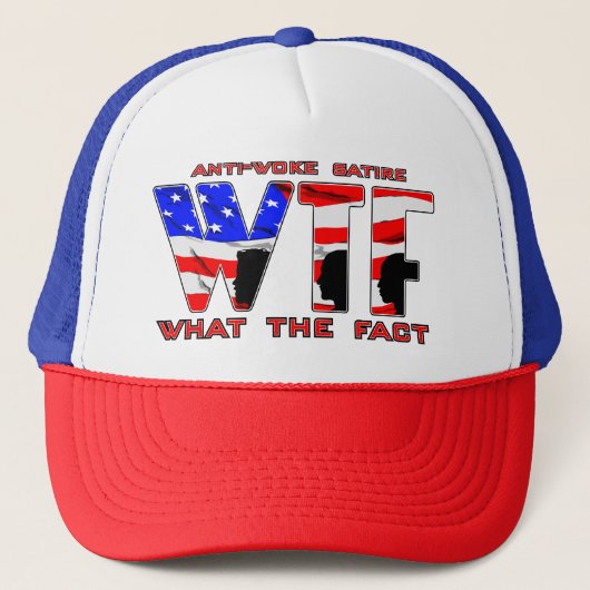 Comedy Special WHAT THE FACT hat Truckerkappe (Vorderseite)