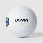 Comedy & Tragedy Golfball (Logo)