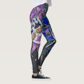 Comedy/Tragedy Jester Mask Leggings (Rechts)