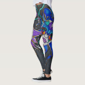 Comedy/Tragedy Jester Mask Leggings (Links)