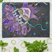 Comedy/Tragedy Jester Masks Handtuch (Gefaltet)