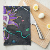 Comedy/Tragedy Jester Masks Handtuch (Viertel Falte)