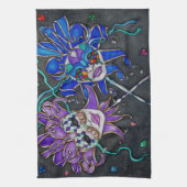 Comedy/Tragedy Jester Masks Handtuch (Vertikal)