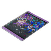 Comedy/Tragedy Jester Masks Notizblock (Linke Seite)