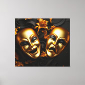 Comedy & Tragedy Leinwanddruck (Vorderseite)