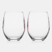 Comedy/Tragedy Masks Trinkbehälter Set Weinglas Ohne Stiel (Links)