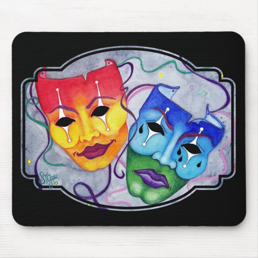 Comedy & Tragedy Mousepad (Vorne)